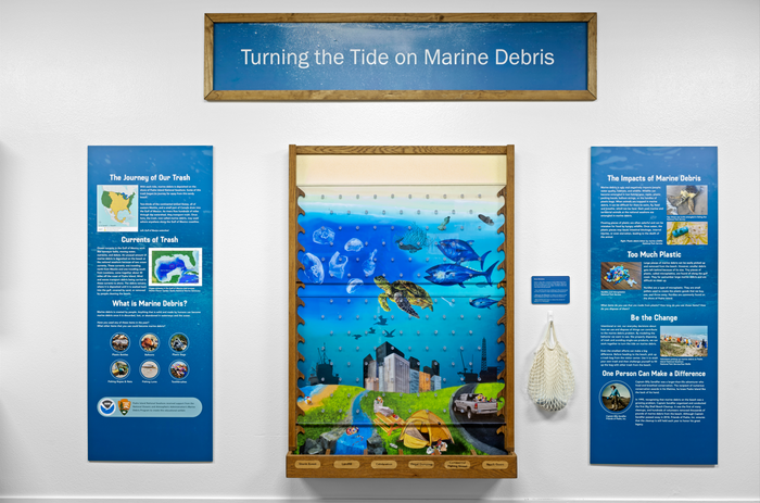 Unveiling the Wonders of the Ocean: Atomic Carrots' Marine Debris Exhibit at Padre Island