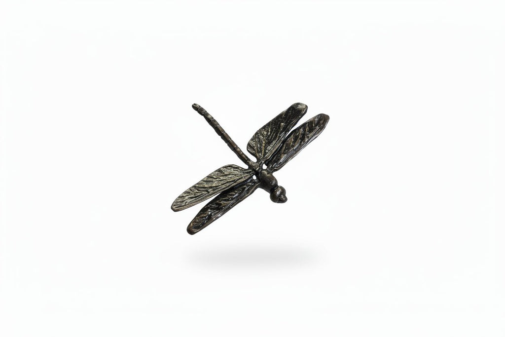 Blue - eyed Darner Dragonfly Bronze Sculpture – Outdoor Tactile Exhibit Replica - Atomic Carrots