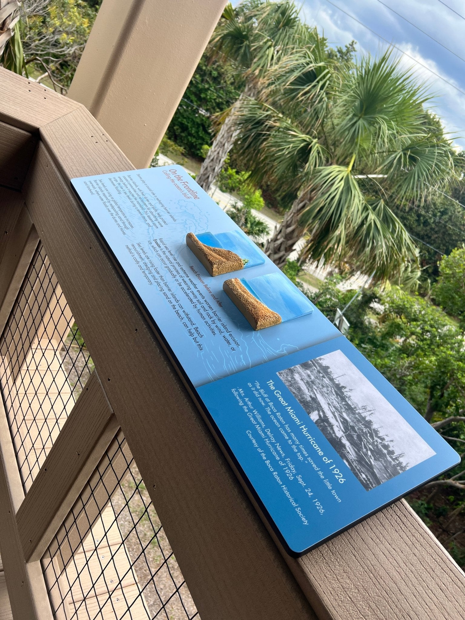 Coastal Erosion Exhibit Model – UV - Sealed Durable Tactile - Atomic Carrots