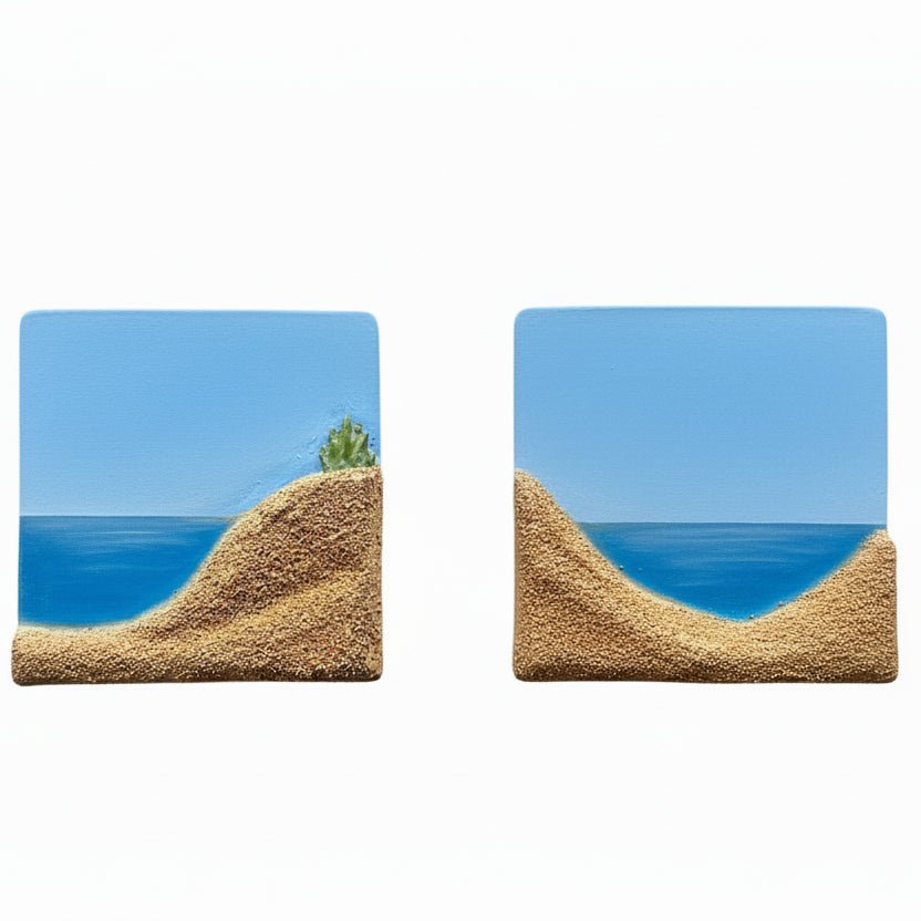 Coastal Erosion Exhibit Model – UV - Sealed Durable Tactile - Atomic Carrots