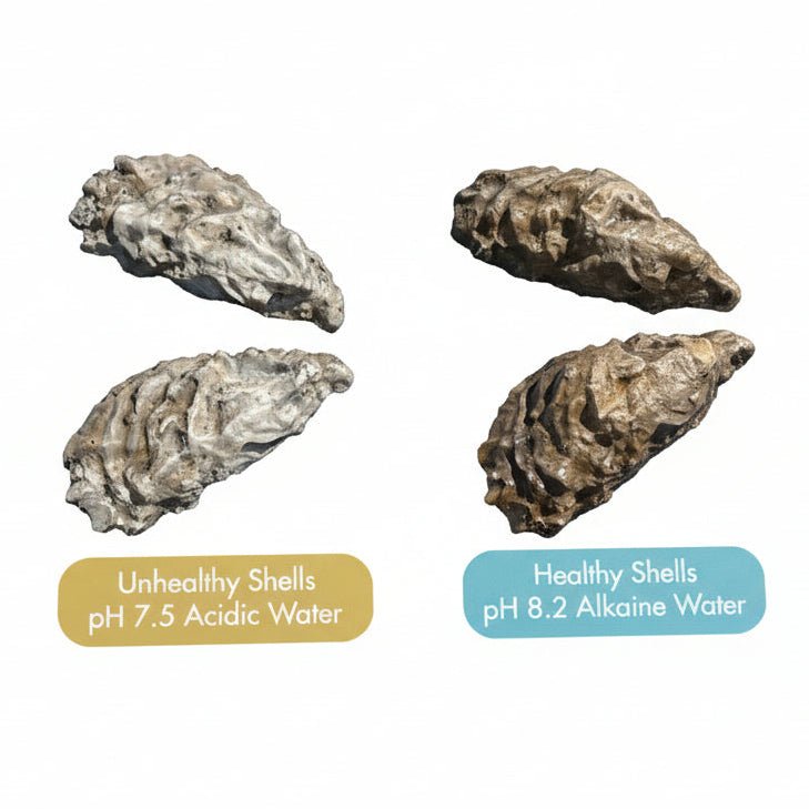 Oyster Erosion Exhibit Model – UV - Sealed Durable Tactile - Atomic Carrots